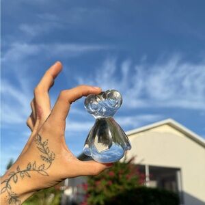 ✨Vintage Glass Crystal Owl Figure✨